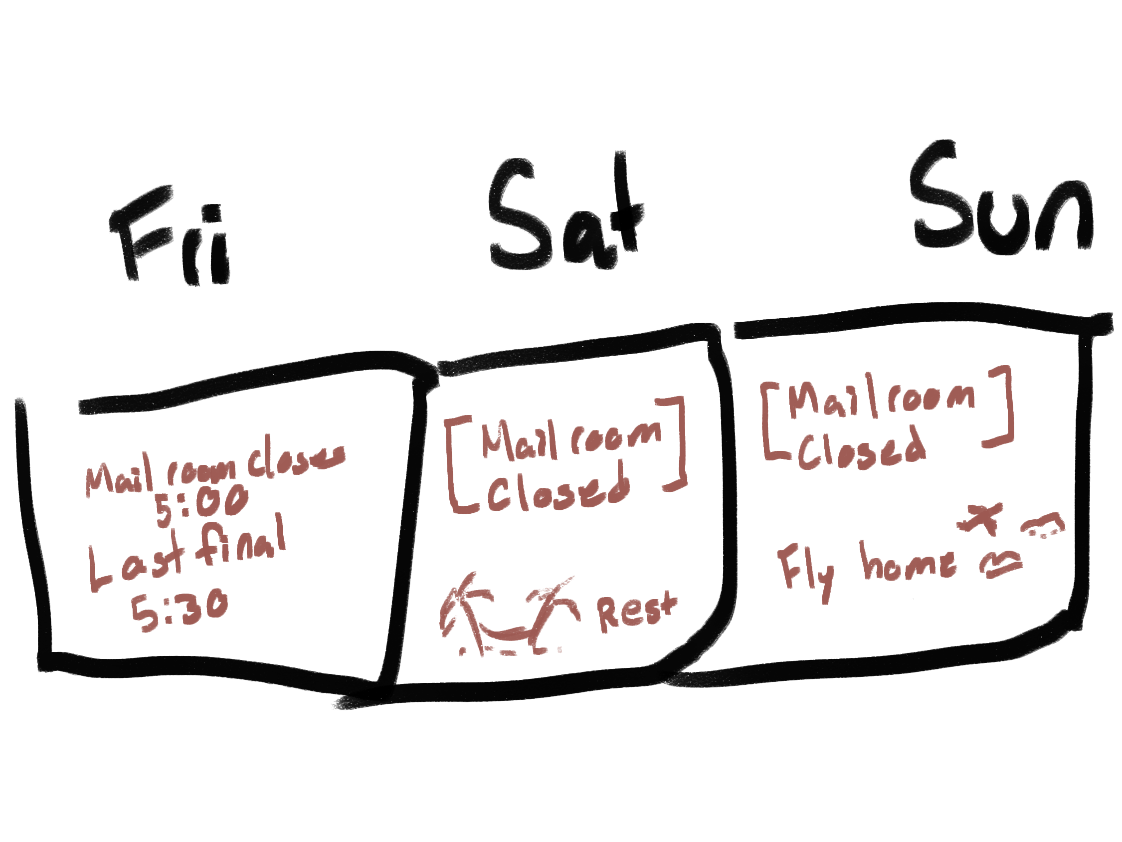 My calander